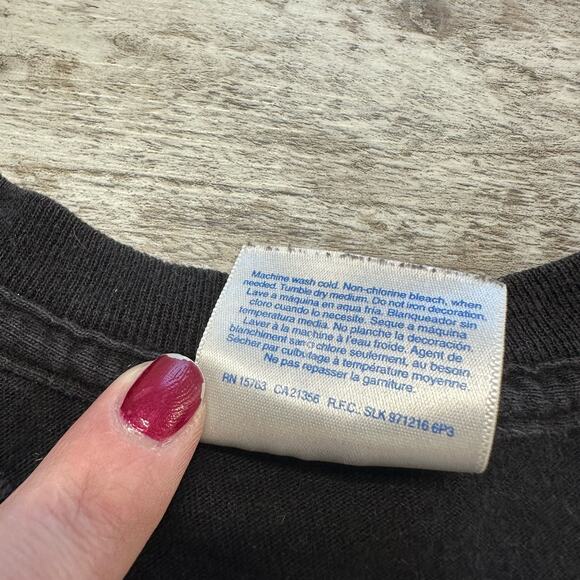 Vintage Drake T-Shirt y2k 2009 Hanes Black Mens S Away From Home Tour Shirt - Picture 5 of 10